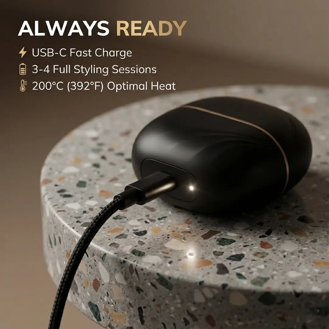 ClutchFix™ Glass-Hair Styler