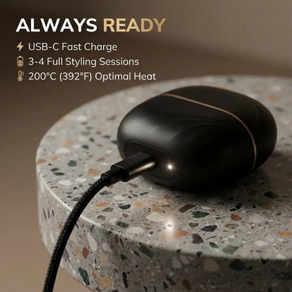 ClutchFix™ Glass-Hair Styler